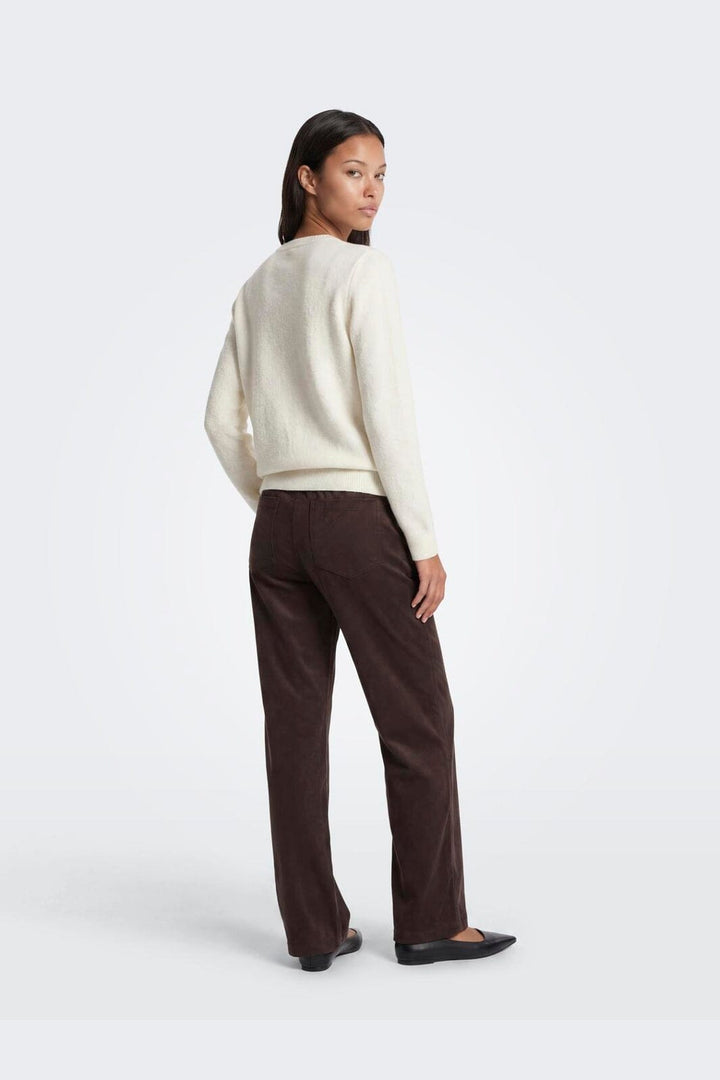 Only - Onlxmas Snowbear Ls O-Neck Knt - 5093917 Birch Alpine Bear/Malt B/Coffee C/Scoot/Mel