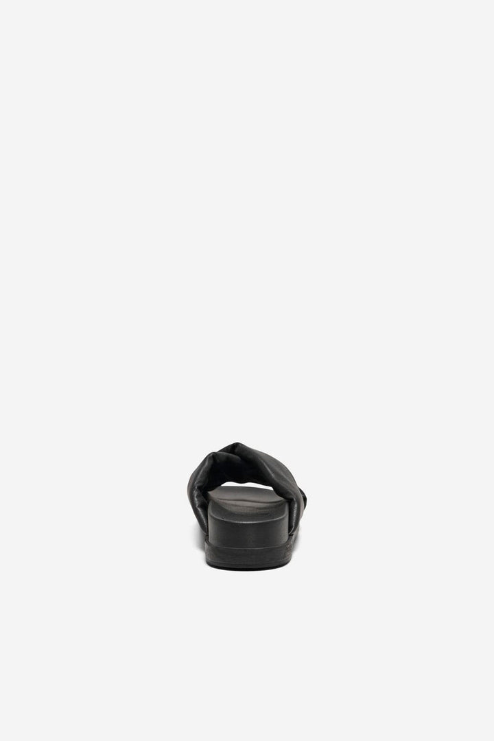 Only Shoes - Onlminnie-12 Cross Strap Sandal - 4461910 Black