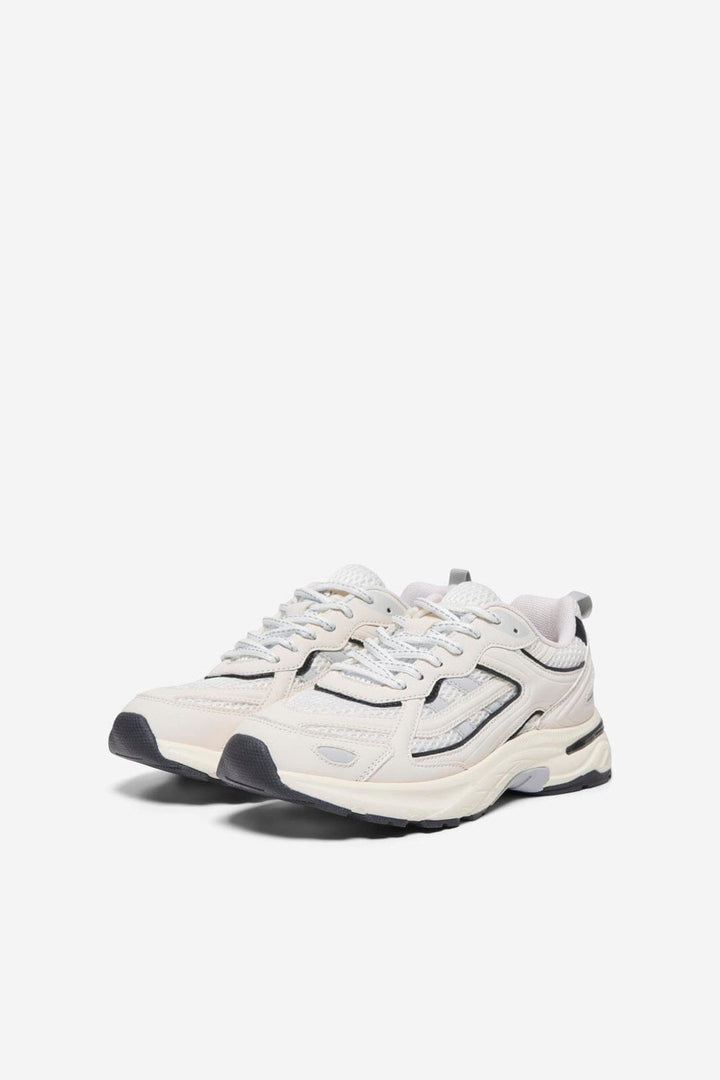 Only Shoes - Onlolivia Mesh Chunky Sneaker - 5079682 White Black