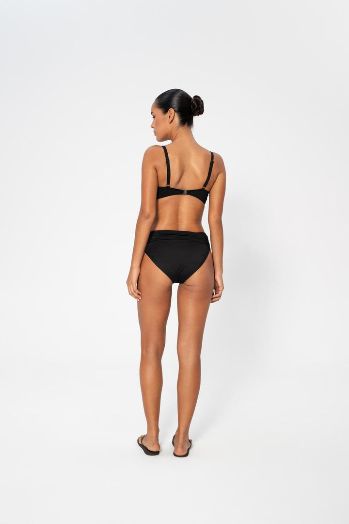 Panos Emporio - Chara Solid Bottom Bikini Bottom Pews2137 - Black