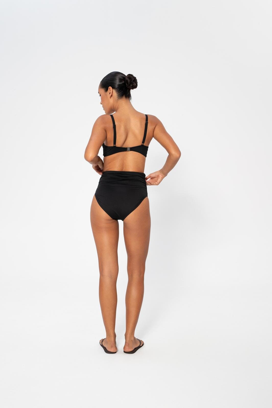 Panos Emporio - Chara Solid Bottom Bikini Bottom Pews2137 - Black
