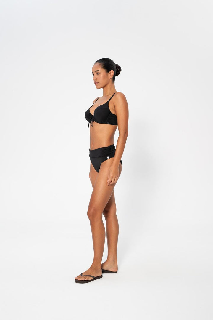 Panos Emporio - Chara Solid Bottom Bikini Bottom Pews2137 - Black