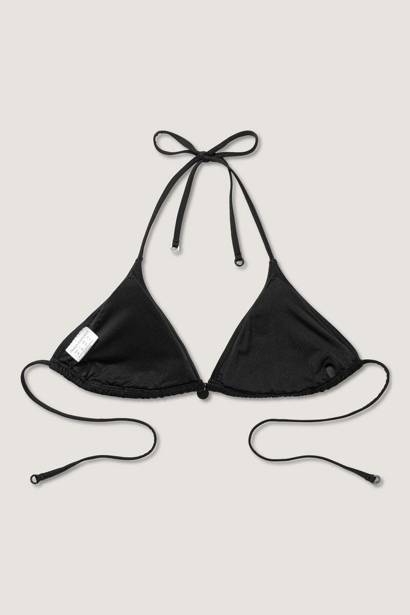 Panos Emporio - Galathea Solid Top Bikini Top Pews2638 - Black