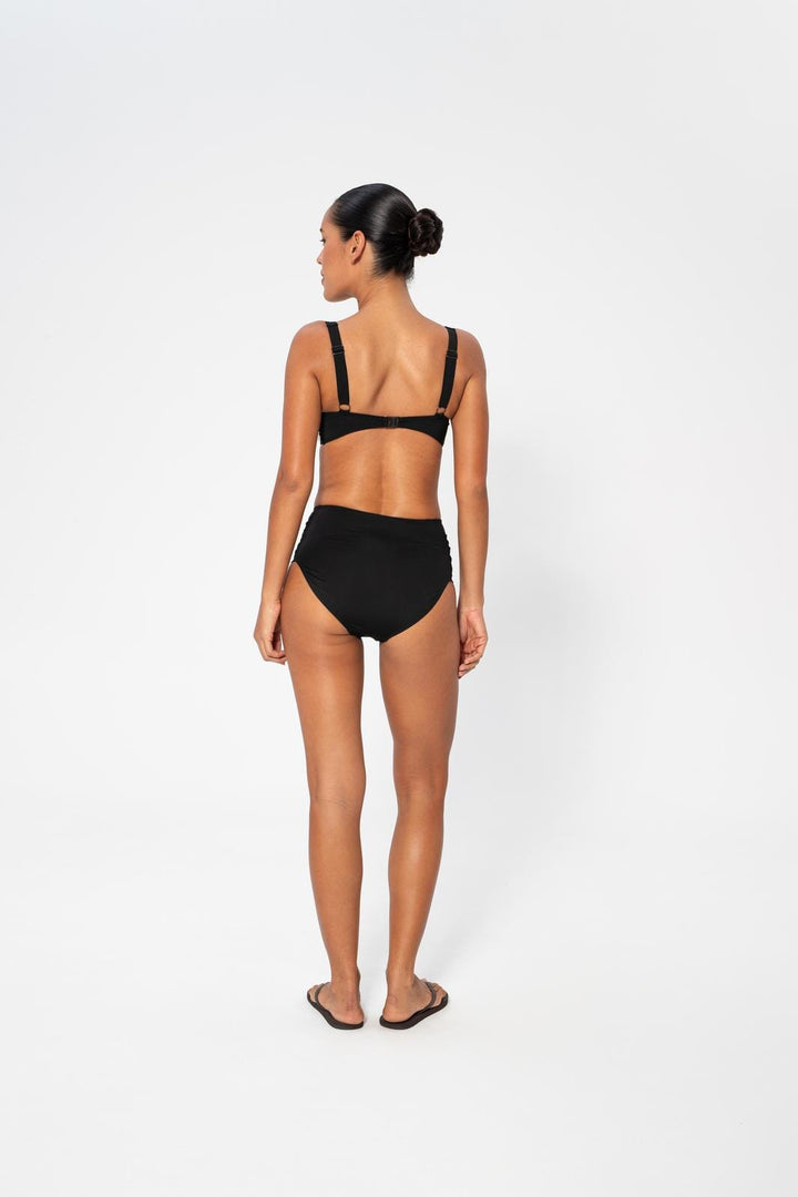 Panos Emporio - Medea Solid Top Bikini Top Pews2125 - Black
