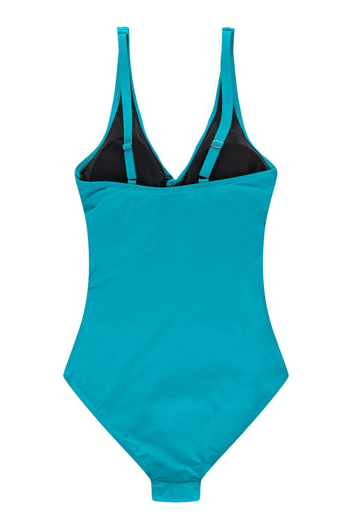 Panos Emporio - Simi Solid Swimsuit Recycled Swimsuit Pews2129-271 - Capri