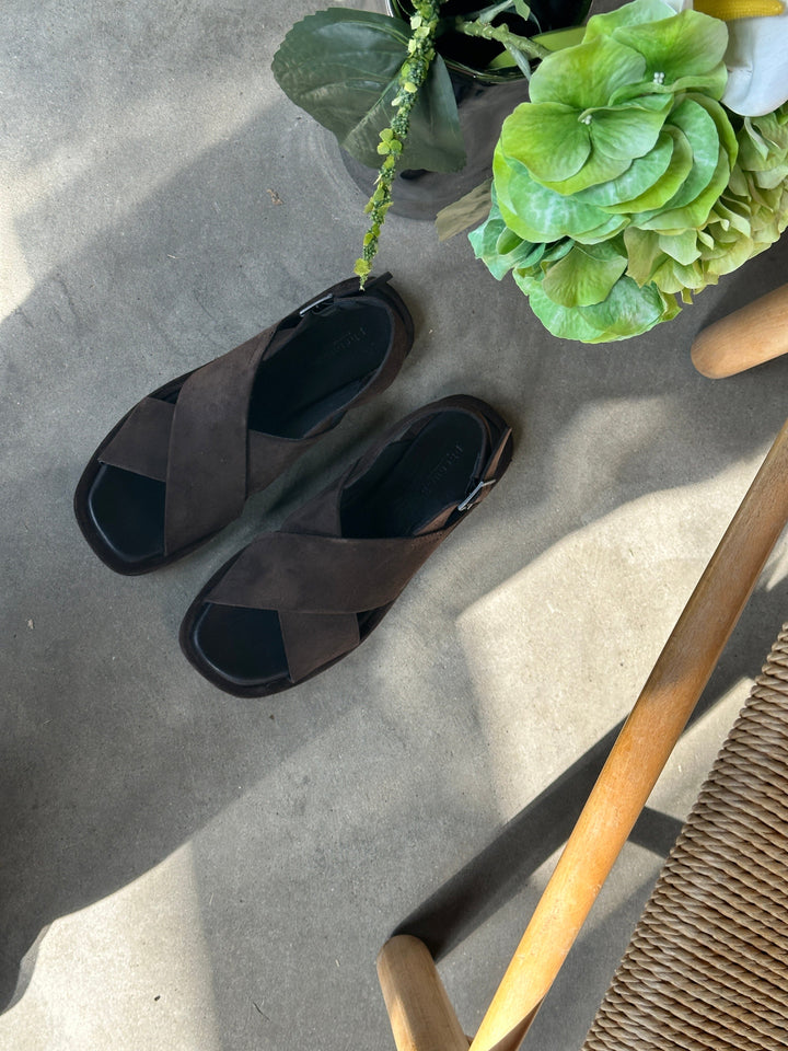 Phenumb Copenhagen - Onry Strap So Suede Oil PB-D07-ONRY -SO - Chocolat Sandaler 