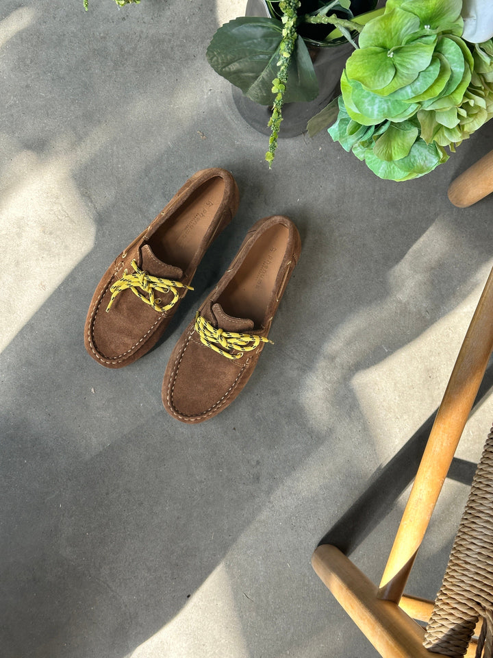 Phenumb Copenhagen - Rafter S Suede PB-D08-RAFTE-S - Camel Loafers 