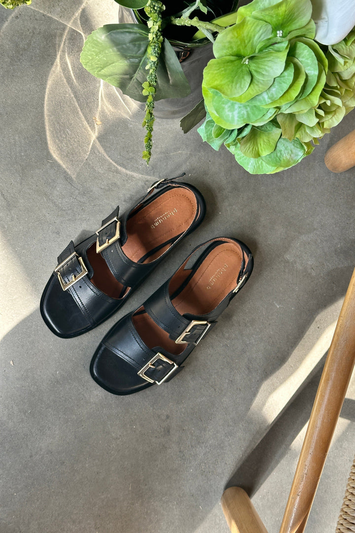 Phenumb Copenhagen - Upnext Leather PB-D08-UPNEX - Black Sandaler 