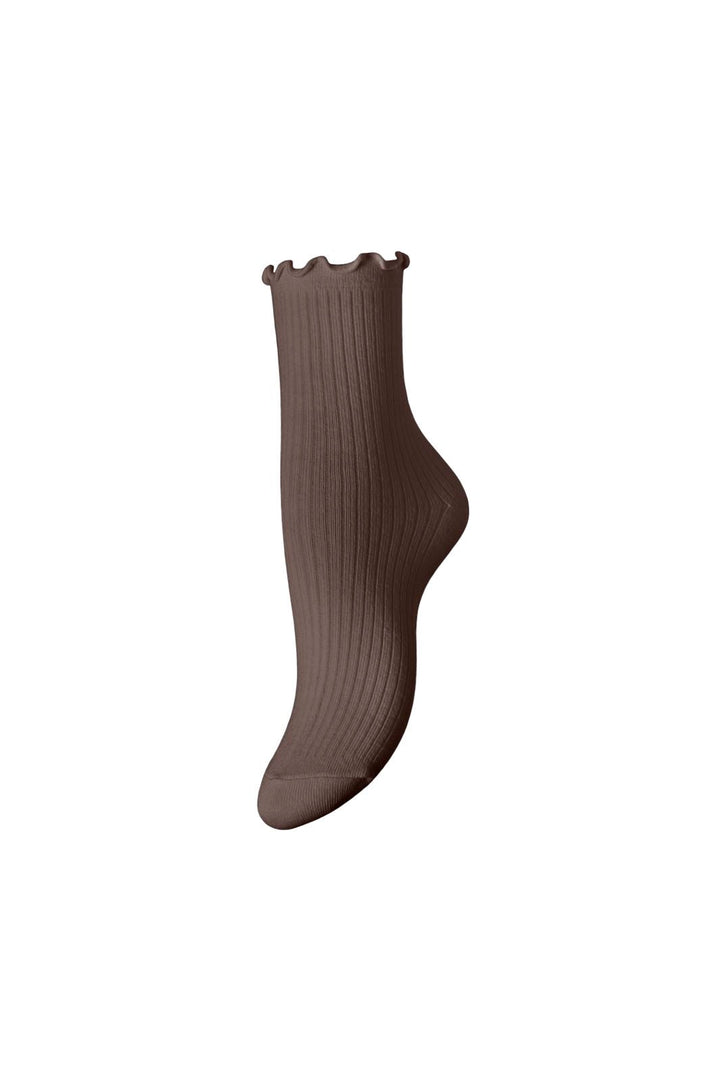 Pieces - Pcafia Socks - 5102659 Hot Fudge
