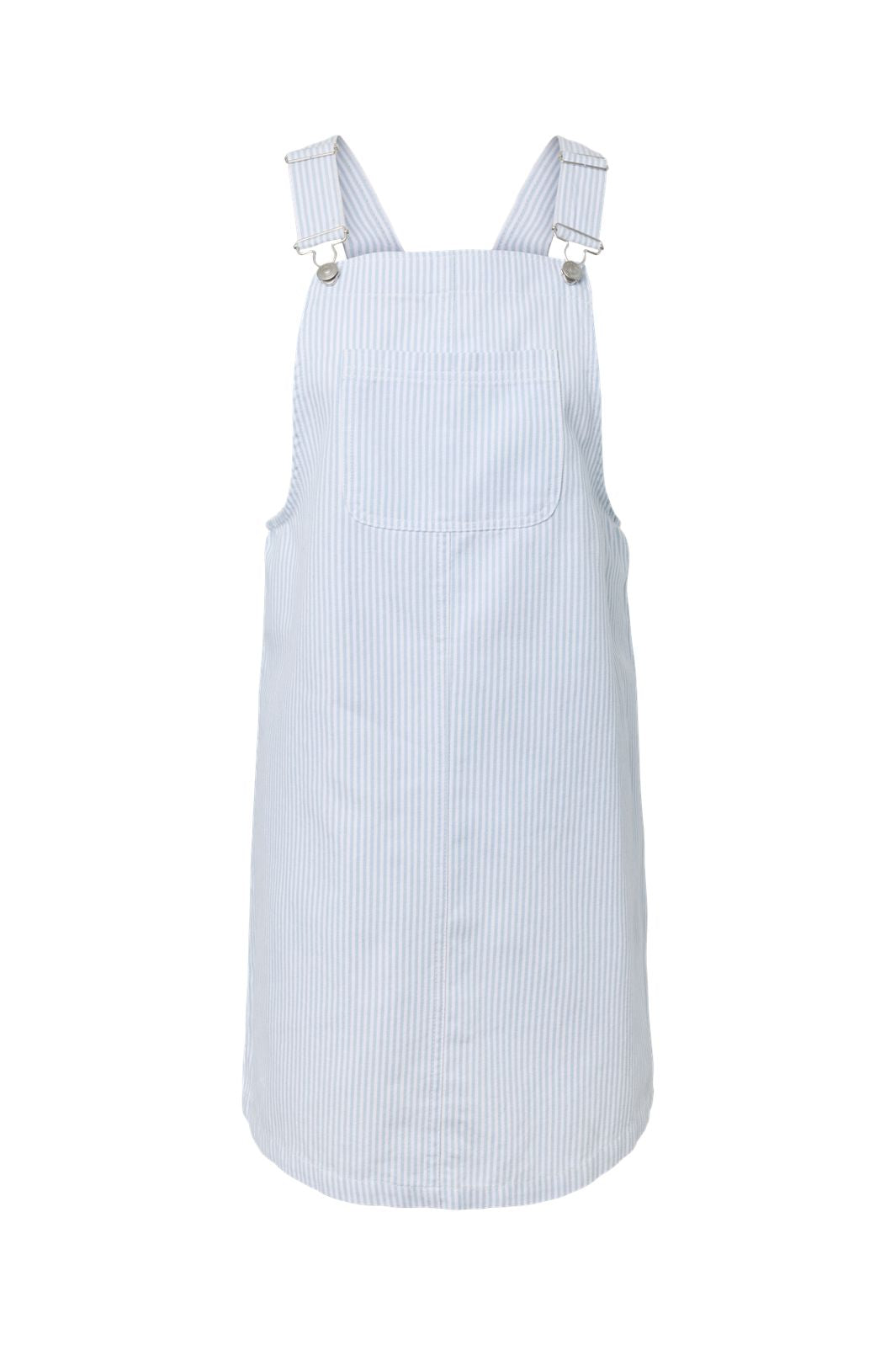 Pieces - Pcallo Dungaree Dress Fsy - 5105505 Cashmere Blue Cloud Dancer