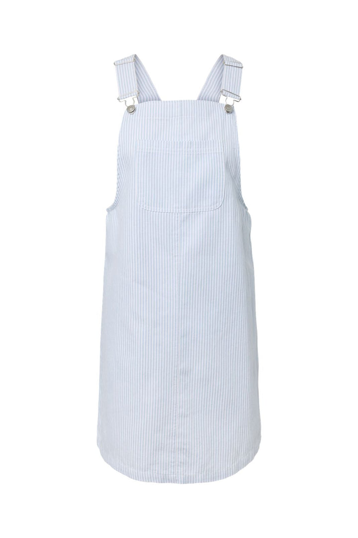 Pieces - Pcallo Dungaree Dress Fsy - 5105505 Cashmere Blue Cloud Dancer