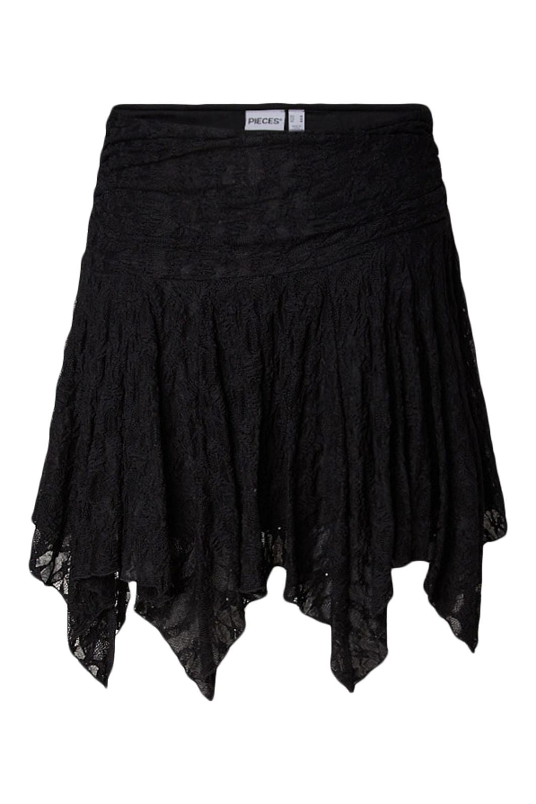 Pieces - Pcannie Short Lace Skrit Pp - 5085421 Black