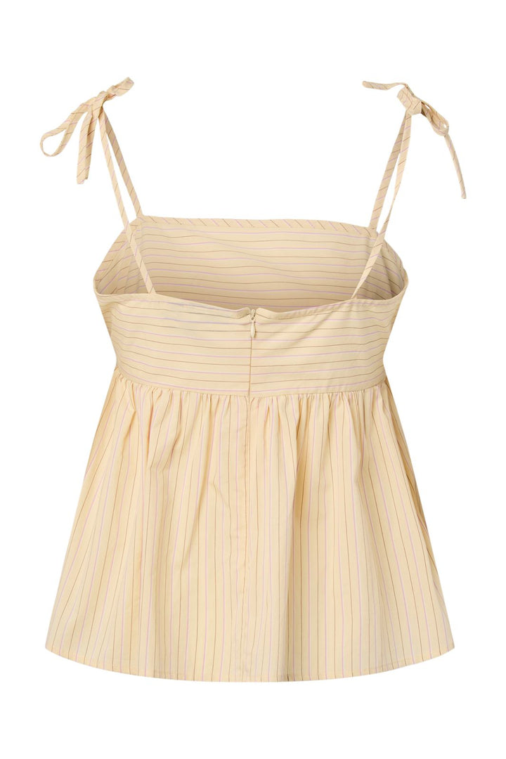 Pieces - Pcapril Strap Top Pp - 5041137 French Vanilla Pink