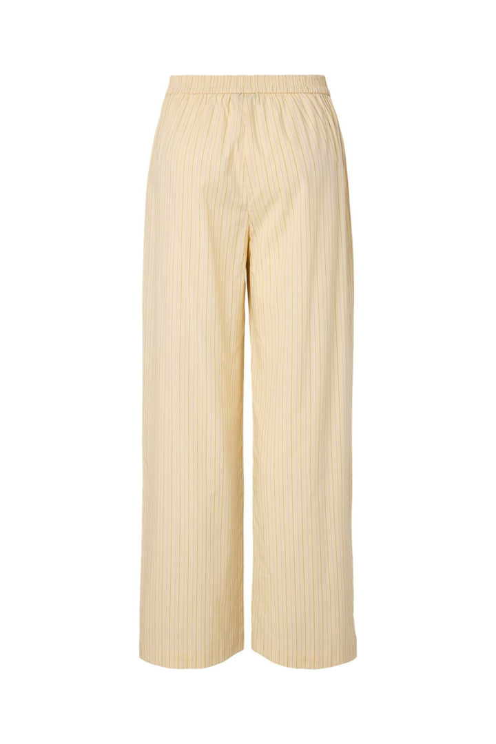 Pieces - Pcapril Wide Pants Pp - 5041130 French Vanilla Pink