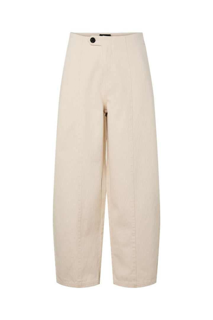 Pieces - Pcatalie Barrel Pants - 5078080 Greige