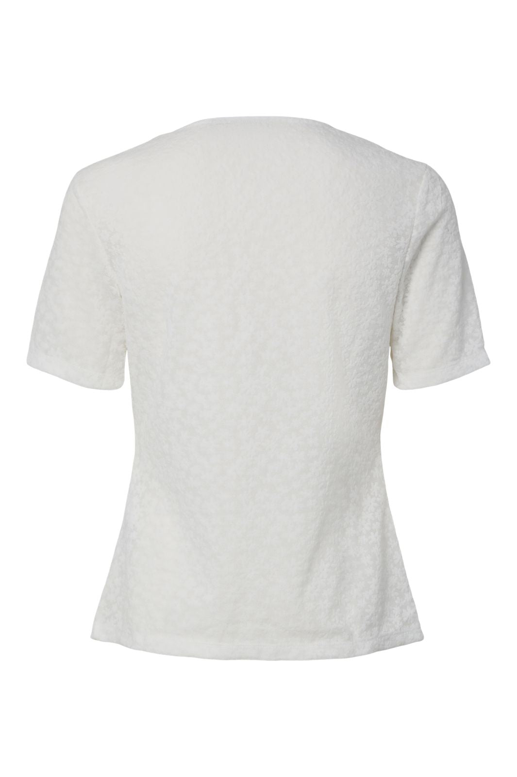 Pieces - Pcbaisy Ss Cardigan - 5016876 Cloud Dancer