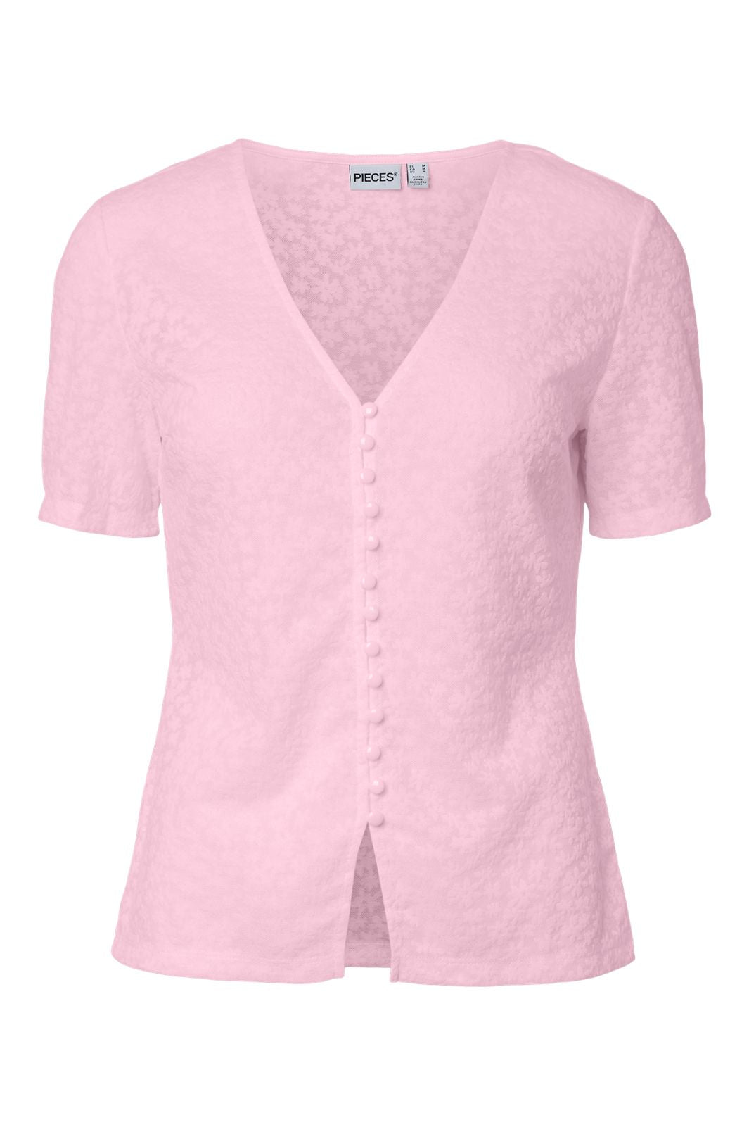 Pieces - Pcbaisy Ss Cardigan - 5080068 Pink-A-Boo