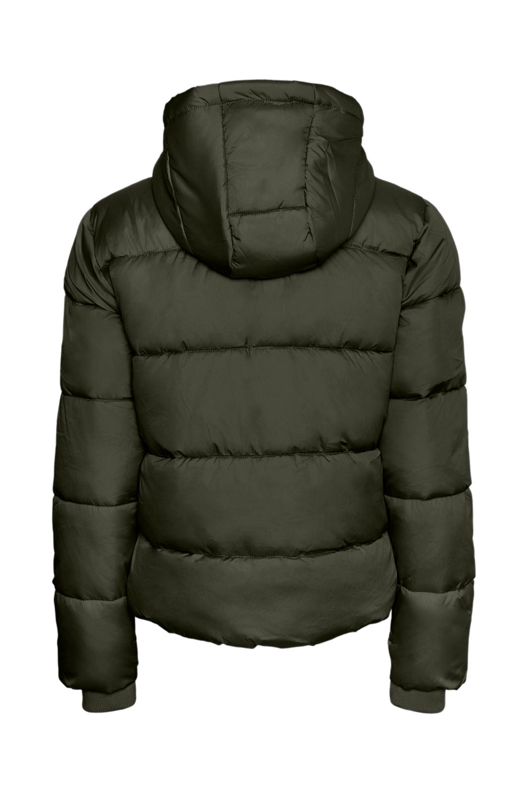 Pieces - Pcbee New Short Puffer Jacket - 4634267 Forest Night