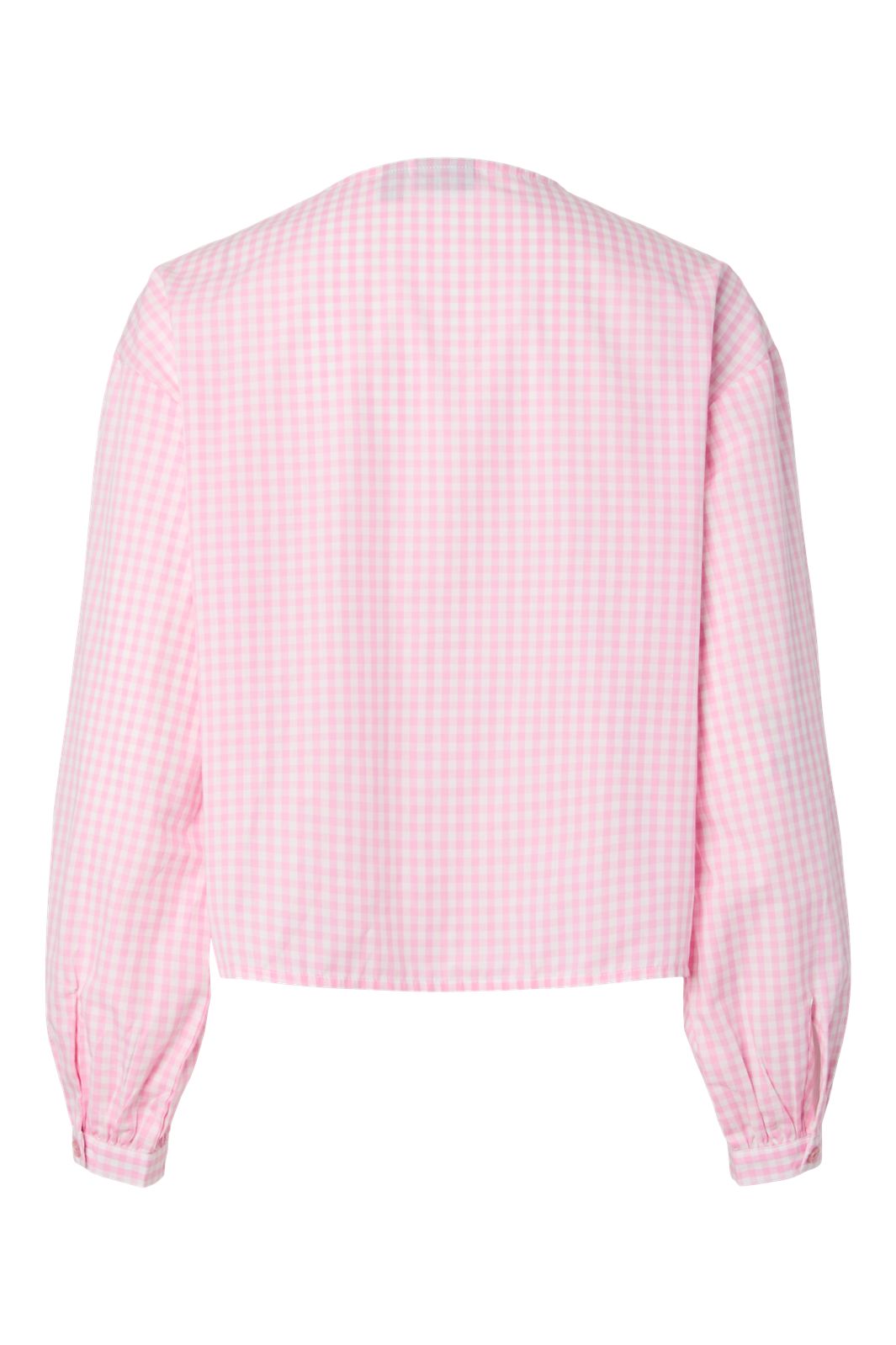 Pieces - Pcbibby Ls Binding Top - 5008819 Prism Pink Cloud Dancer