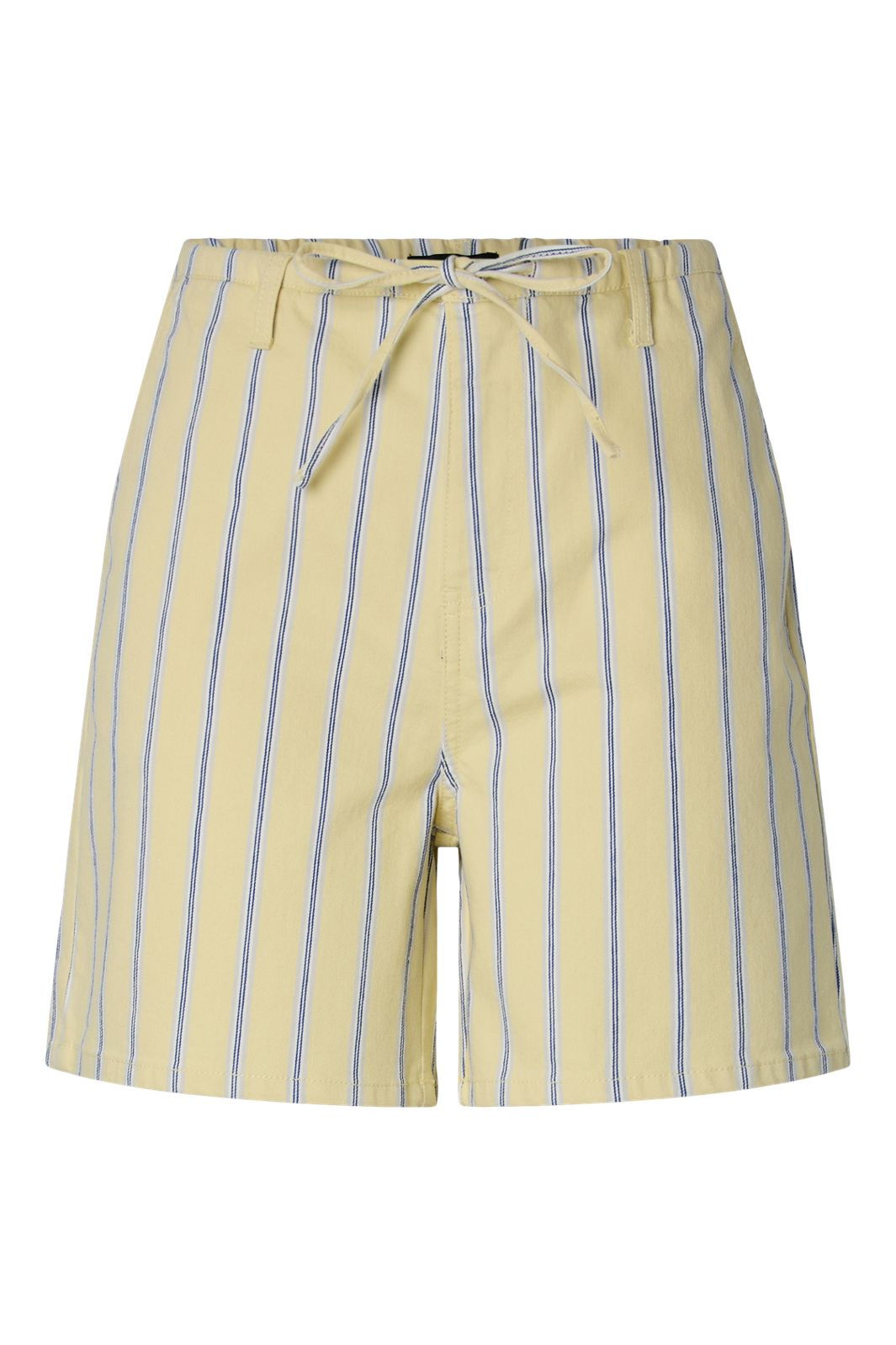 Pieces - Pcbillo Tie Denim Shorts - 4972573 French Vanilla Cloud Dancer & Beaucoup Blue & Oyster Mushrooms