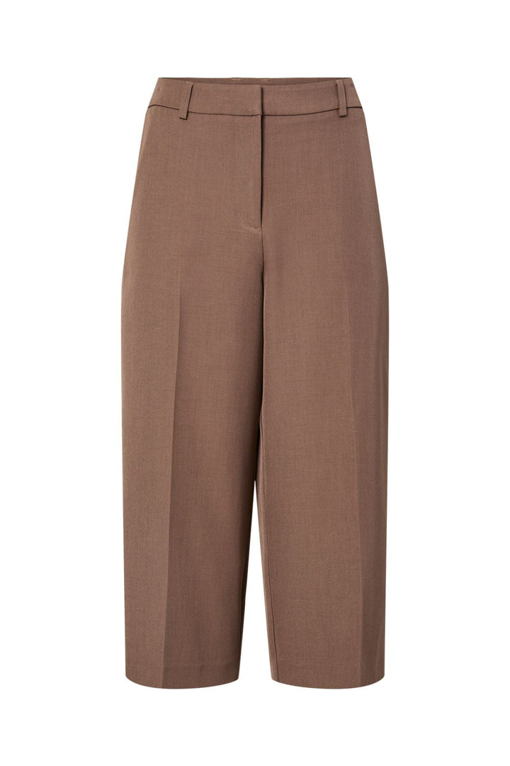 Pieces - Pcblossom Culotte Pants - 4917041 Coffee Quartz