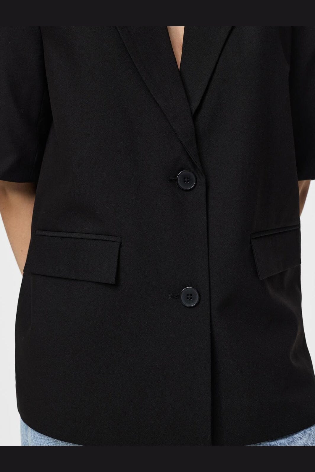 Pieces - Pcbosella 2/4 Blazer - 5116692 Black