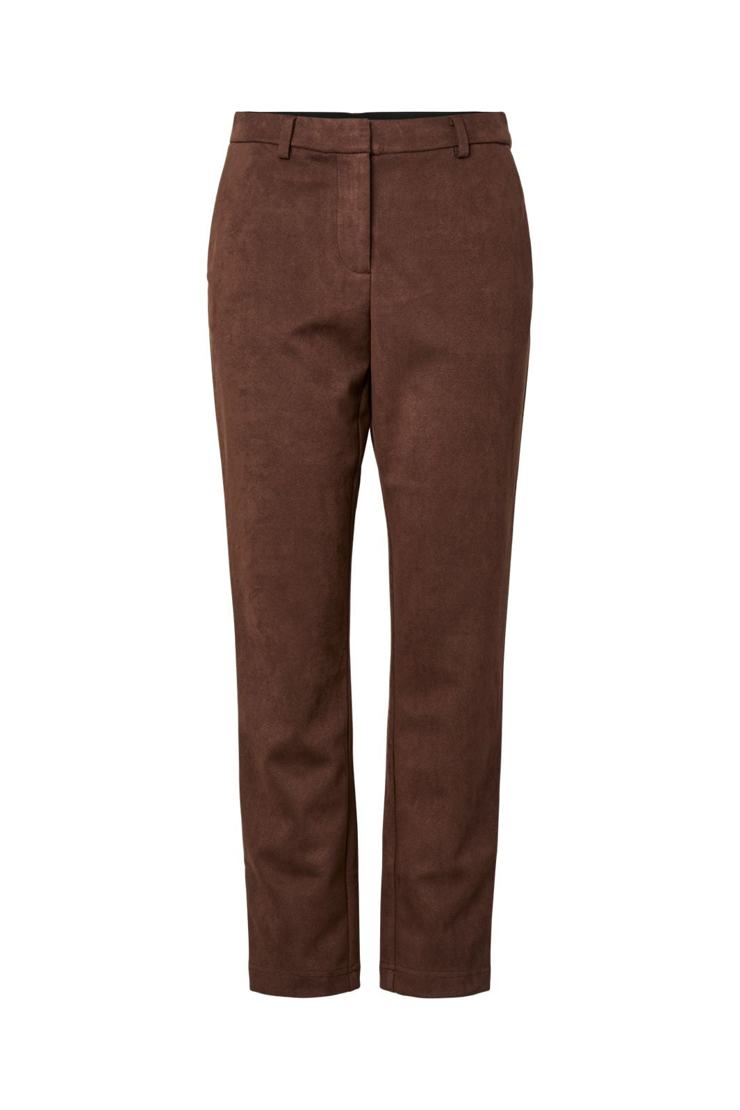 Pieces - Pcbosella Brushed Ankle Pant - 5025919 Chicory Coffee