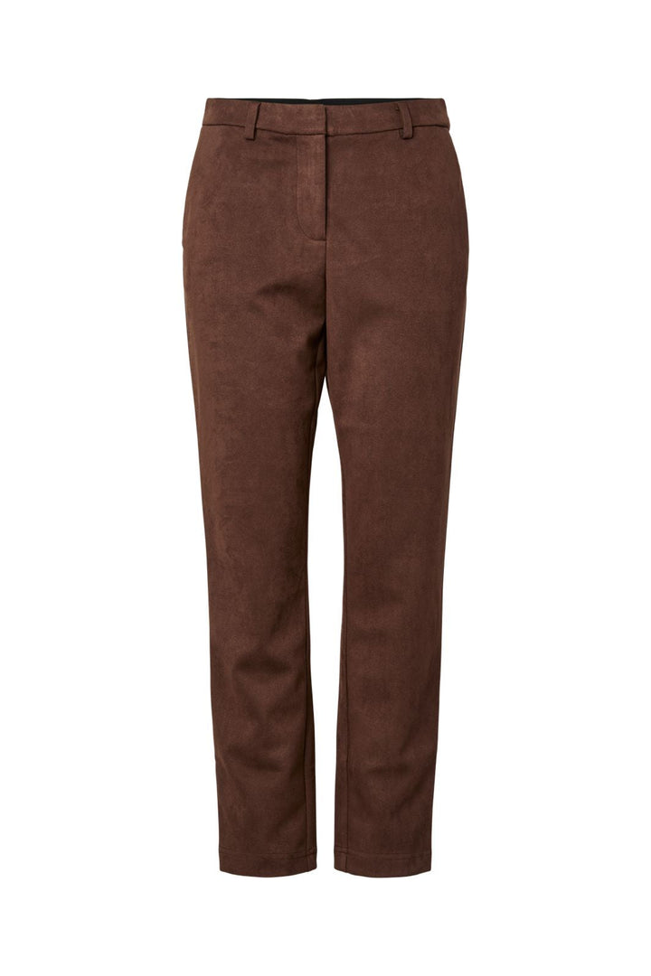 Pieces - Pcbosella Brushed Ankle Pant - 5025919 Chicory Coffee