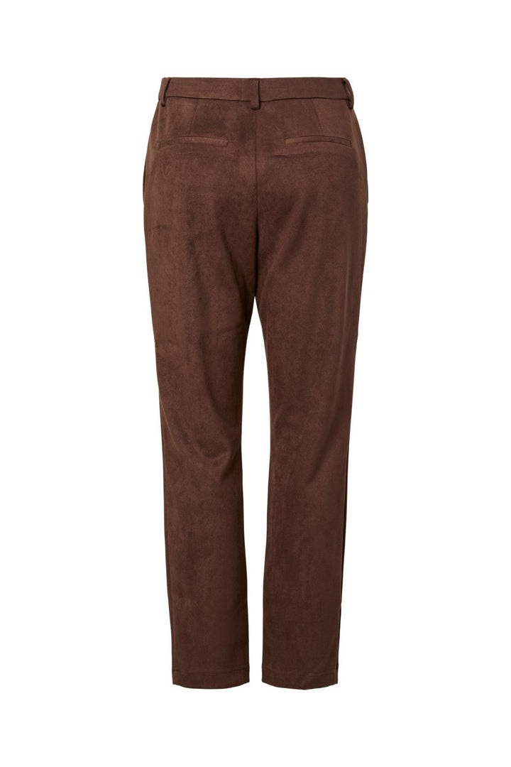 Pieces - Pcbosella Brushed Ankle Pant - 5025919 Chicory Coffee