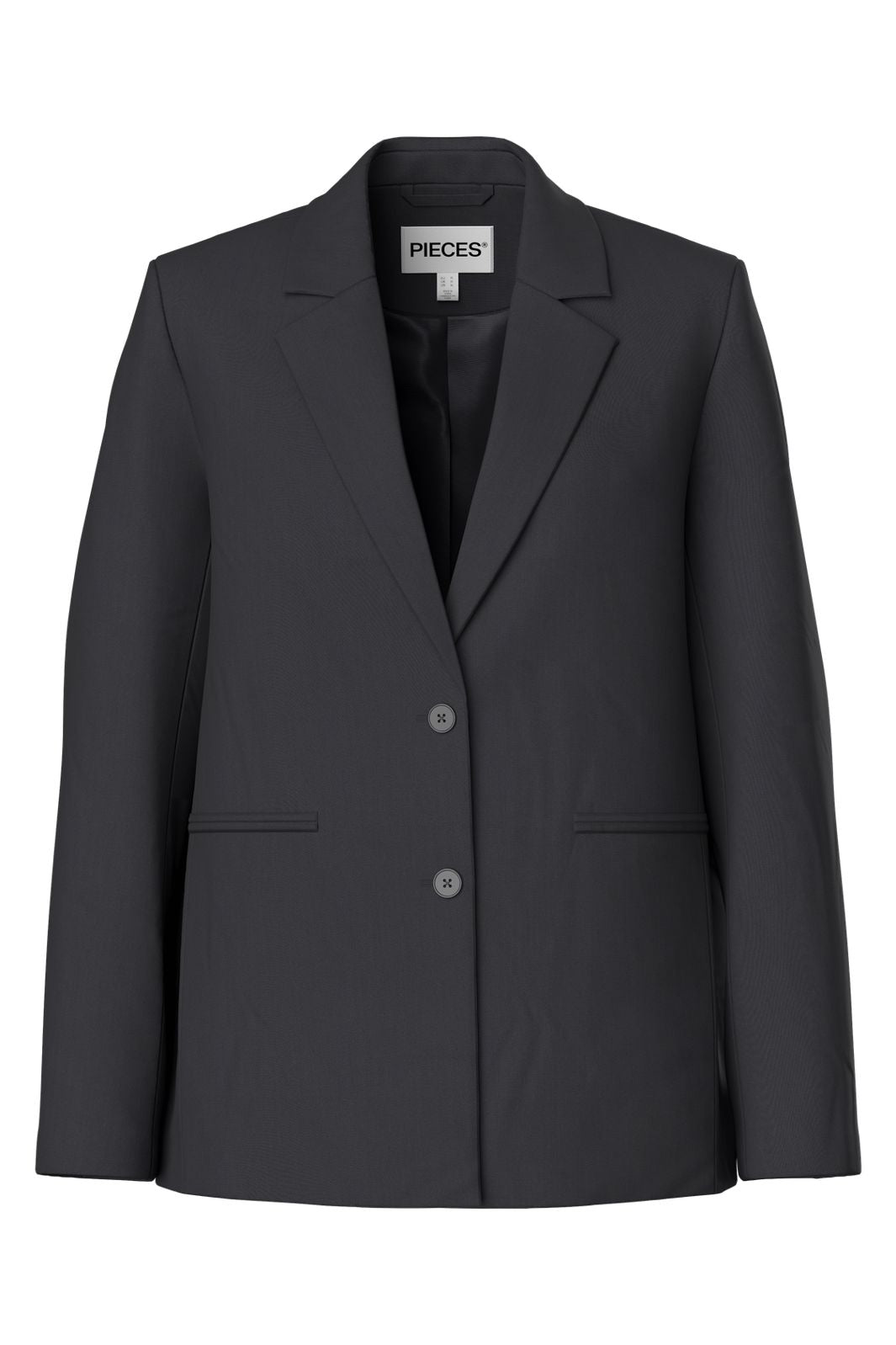 Pieces - Pcbosella Ls Loose Blazer - 5052241 Black