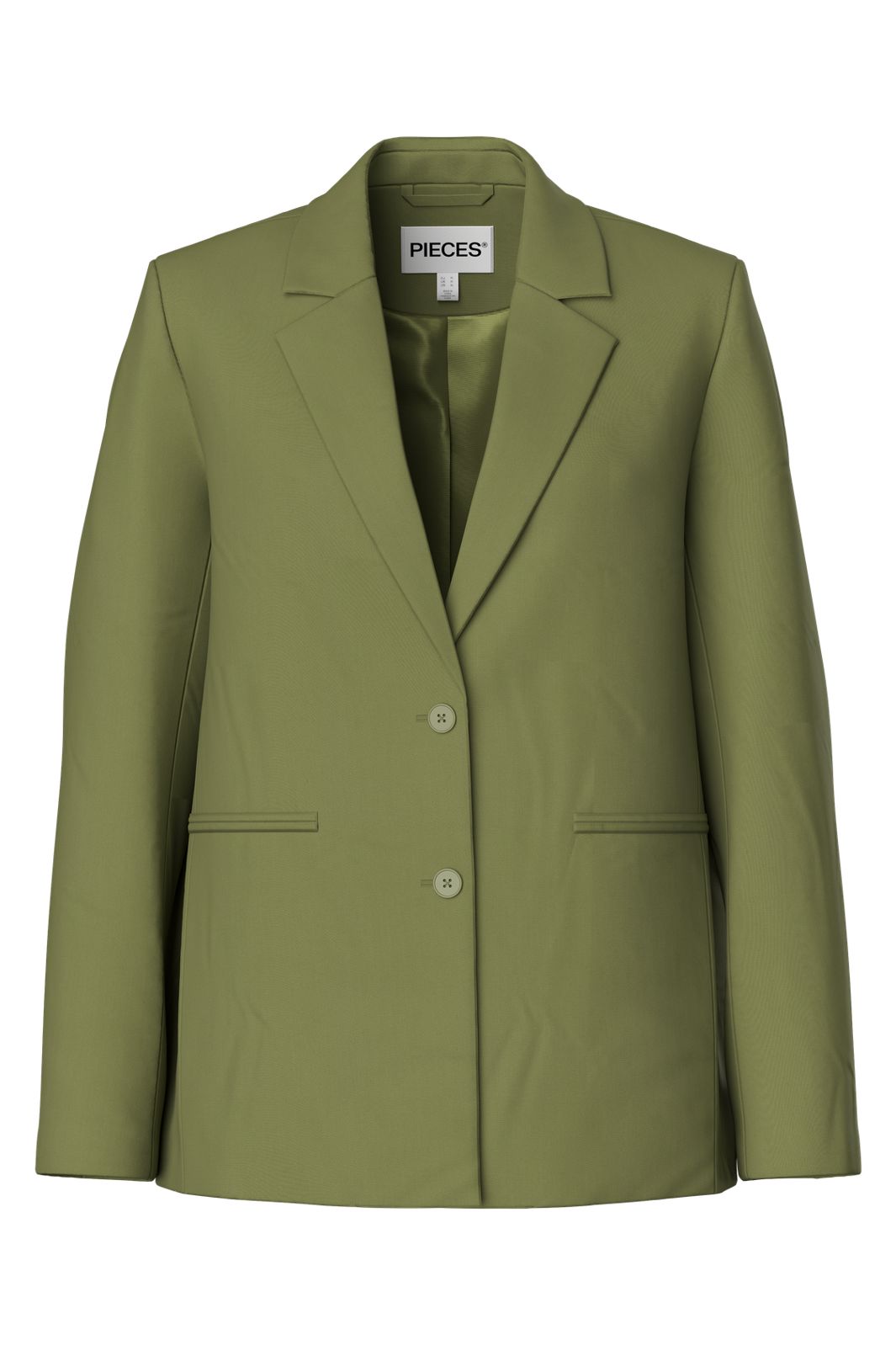 Pieces - Pcbosella Ls Loose Blazer - 5052247 Sphagnum