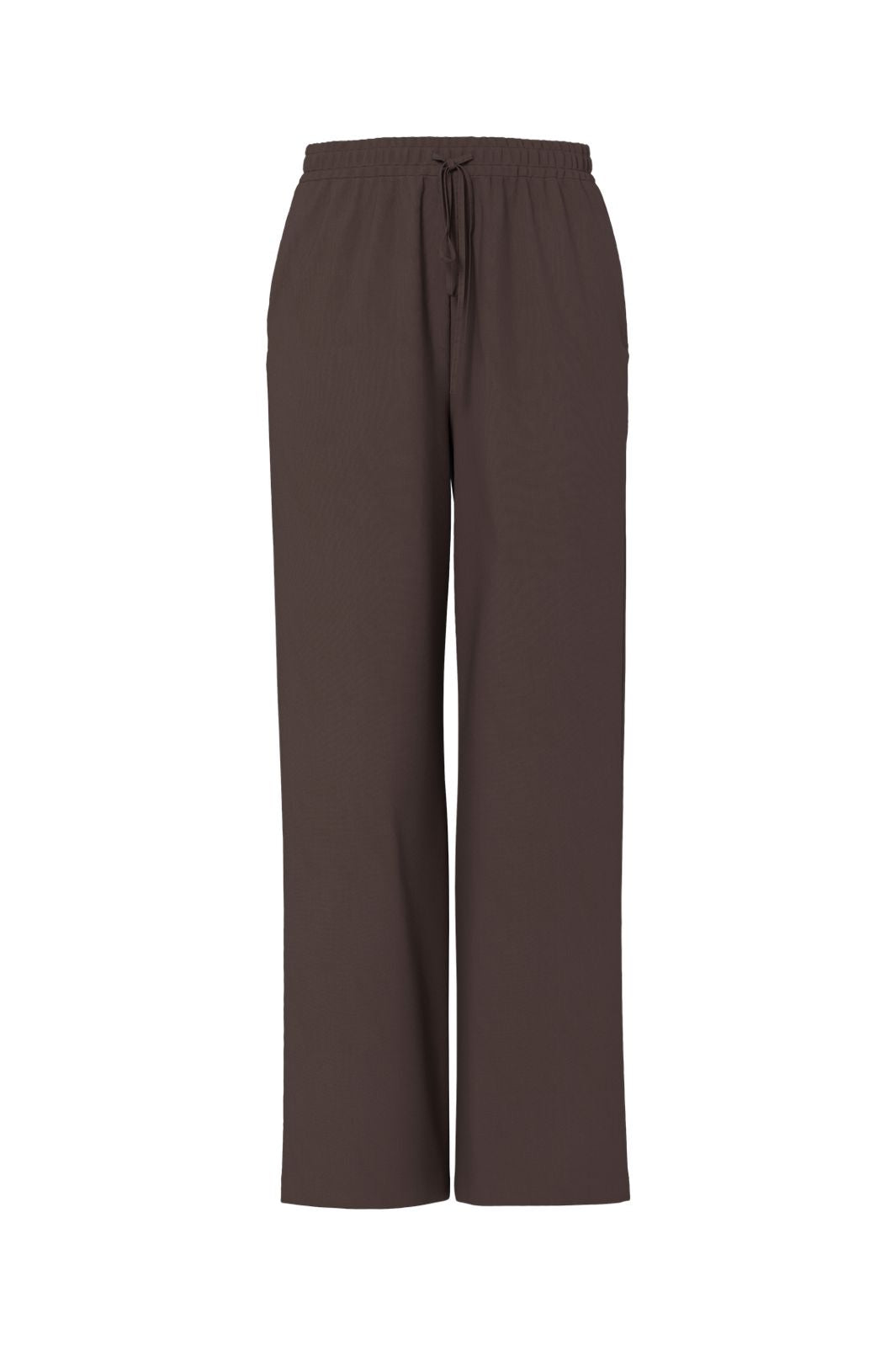 Pieces - Pcbosella Wide Pants - 5053515 Hot Fudge