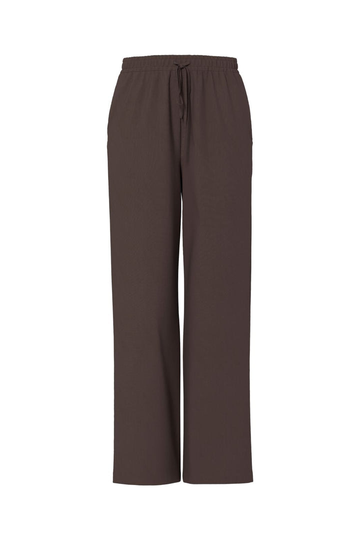 Pieces - Pcbosella Wide Pants - 5053515 Hot Fudge