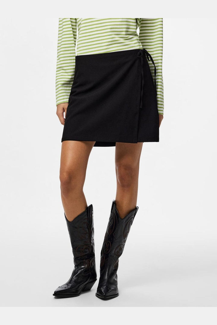 Pieces - Pcbosella Wrap Skirt - 5086153 Black