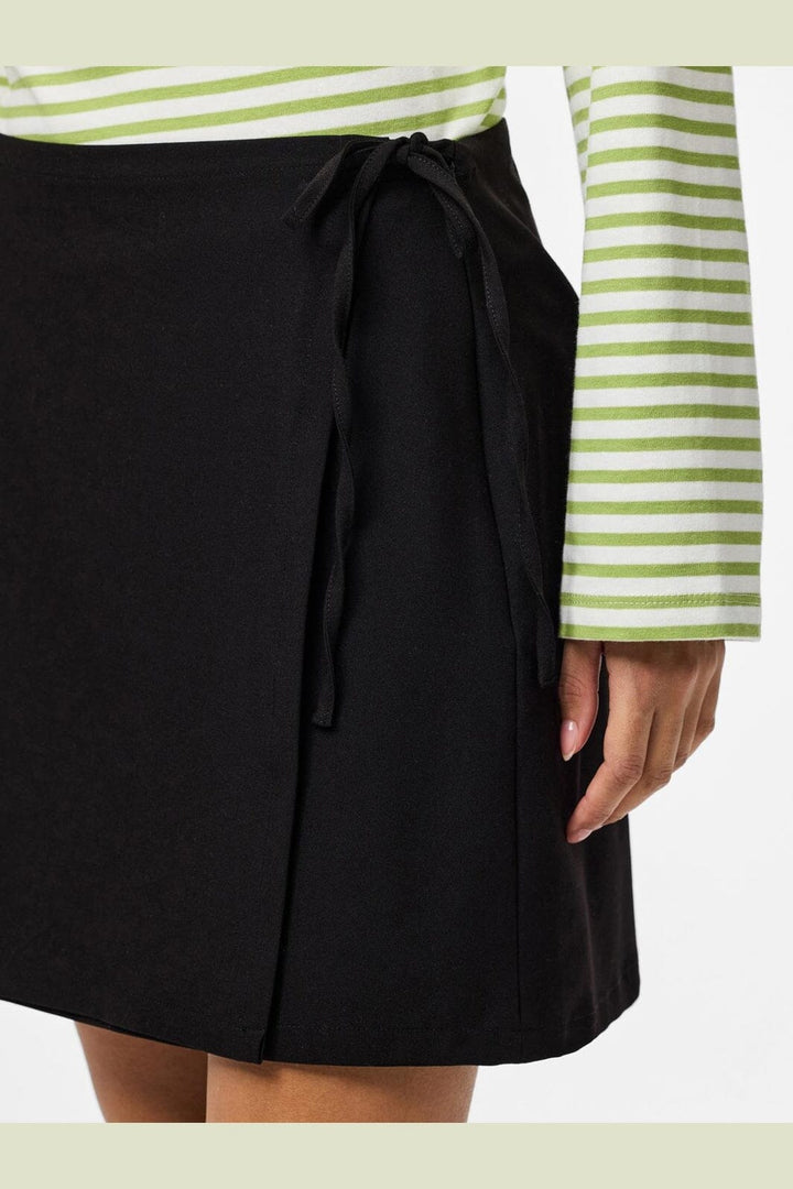 Pieces - Pcbosella Wrap Skirt - 5086153 Black
