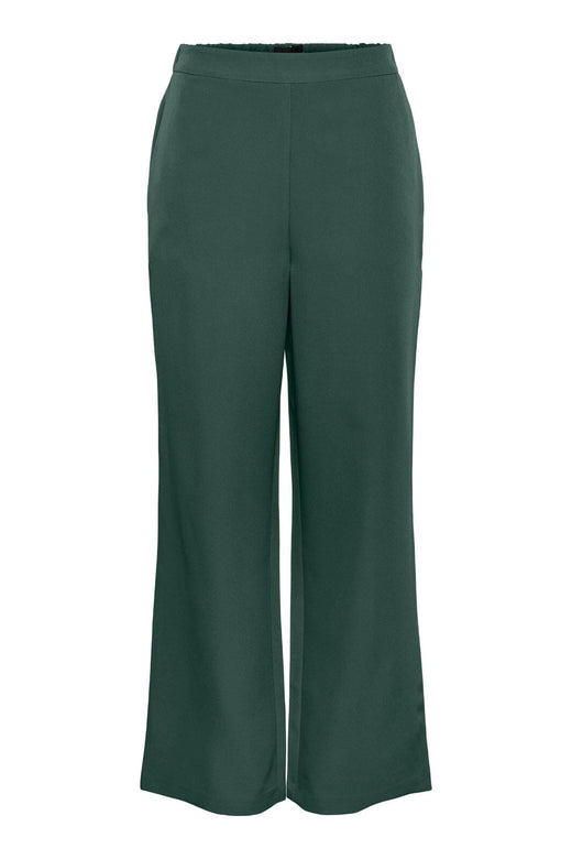 Pieces - Pcbossy Wide Plain Pant - 4266210 Trekking Green Bukser 
