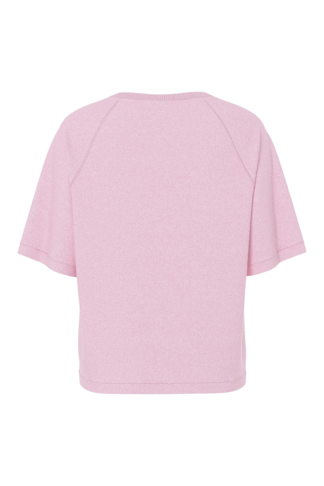 Pieces - Pcbree Ss O-Neck Knit Cardigan - 4940935 Roseate Spoonbill Melange