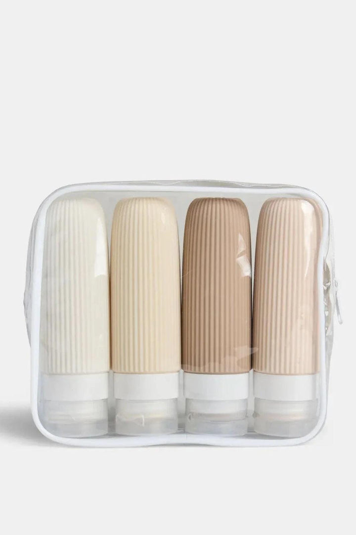 Pieces - Pccupina 4-Pack Travel Bottle - 4918374 Birch Beige Accessories 
