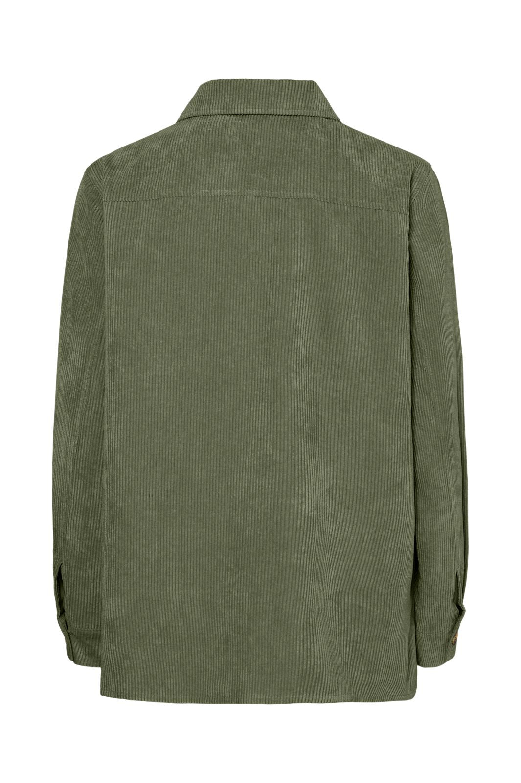 Pieces - Pceffi Ls Corduroy Shirt - 3969495 Olivine