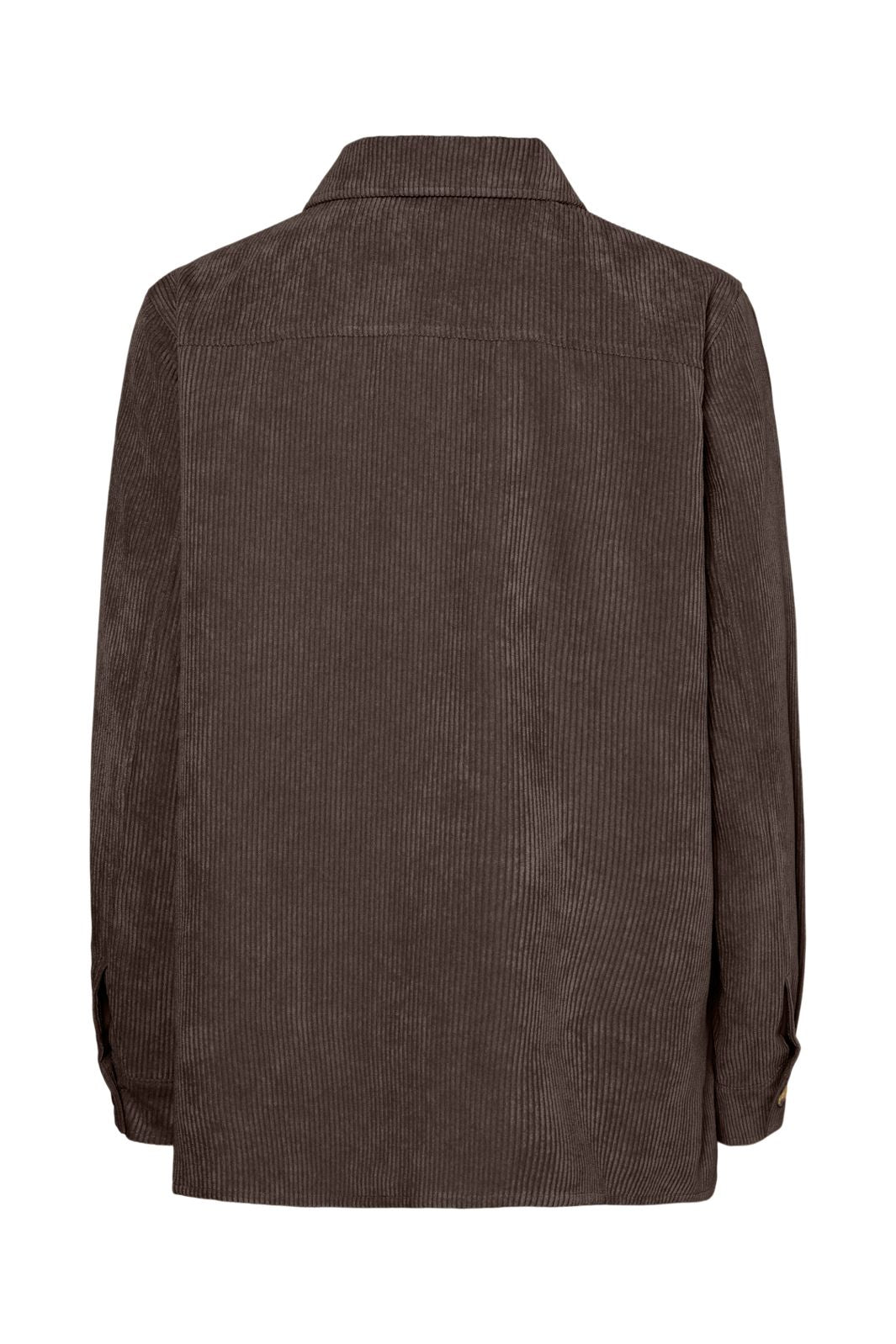 Pieces - Pceffi Ls Corduroy Shirt - 4988237 Hot Fudge