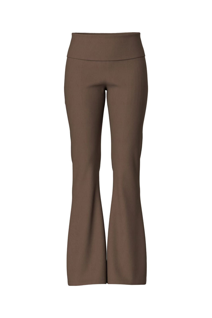 Pieces - Pcgeorgina Flared Legging - 5185872 Hot Fudge