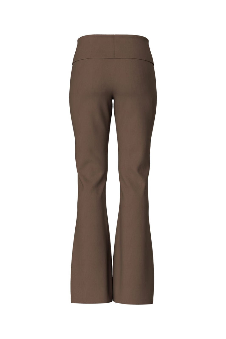 Pieces - Pcgeorgina Flared Legging - 5185872 Hot Fudge