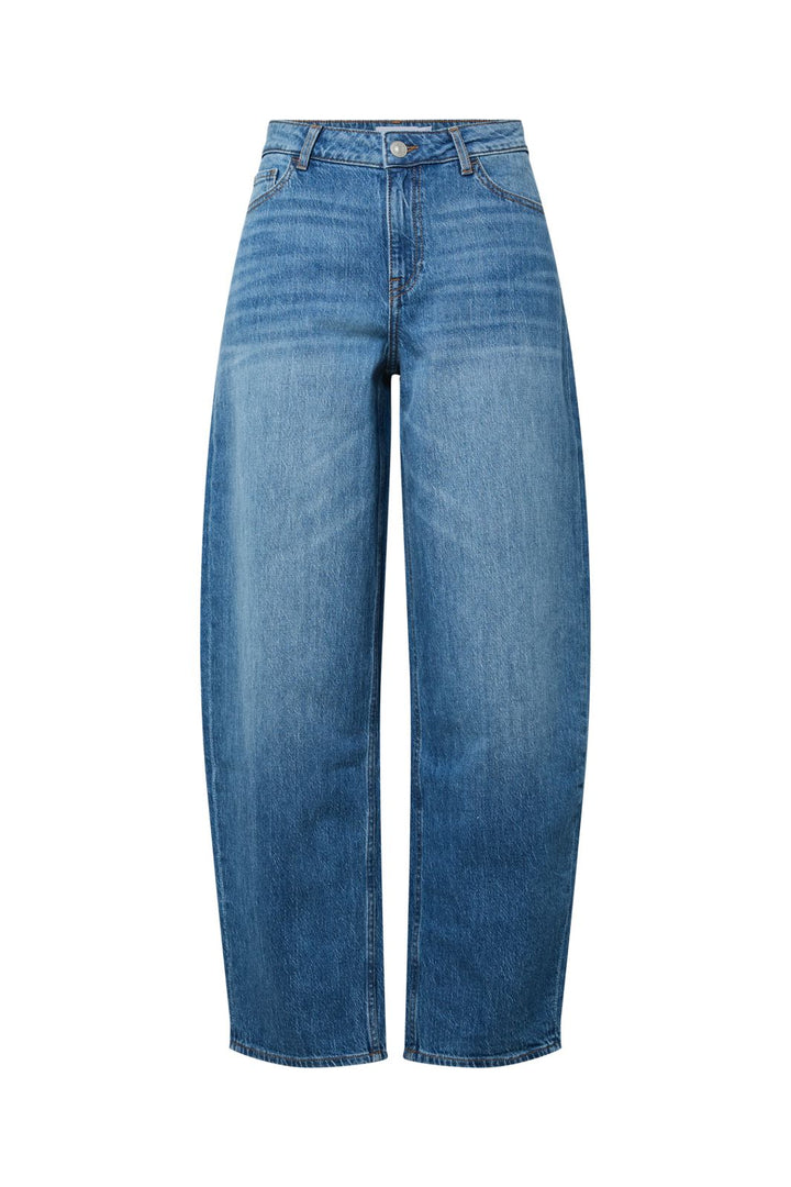Pieces - Pcgrace Barrel Jeans - 5039577 Medium Blue Denim