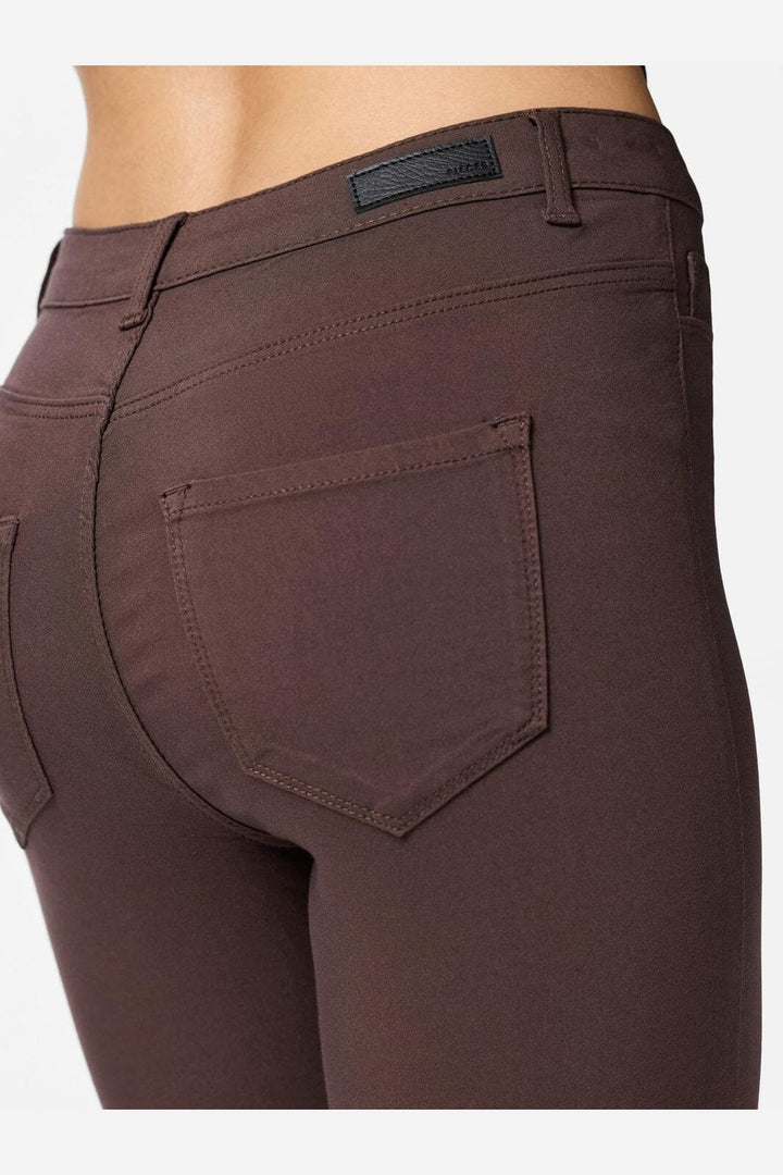 Pieces - Pchighskin Wear Jeggings - 5045710 Hot Fudge