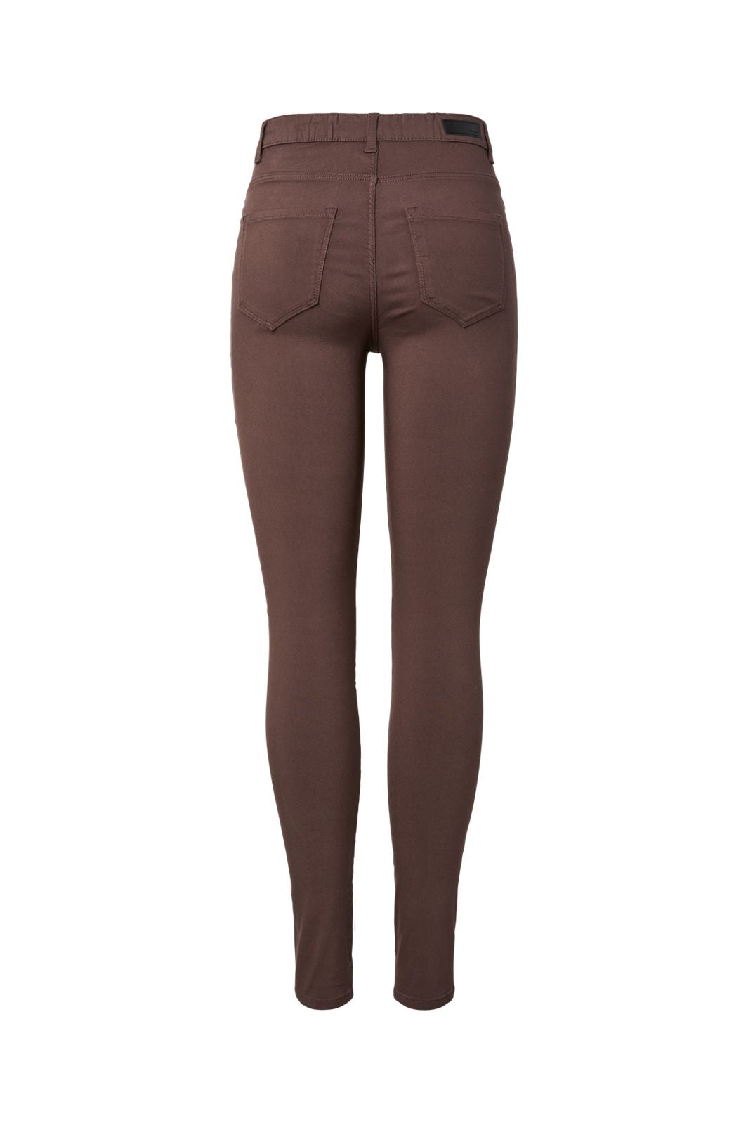 Pieces - Pchighskin Wear Jeggings - 5045710 Hot Fudge
