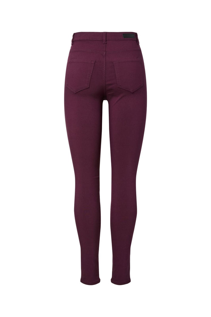 Pieces - Pchighskin Wear Jeggings - 5045711 Winetasting
