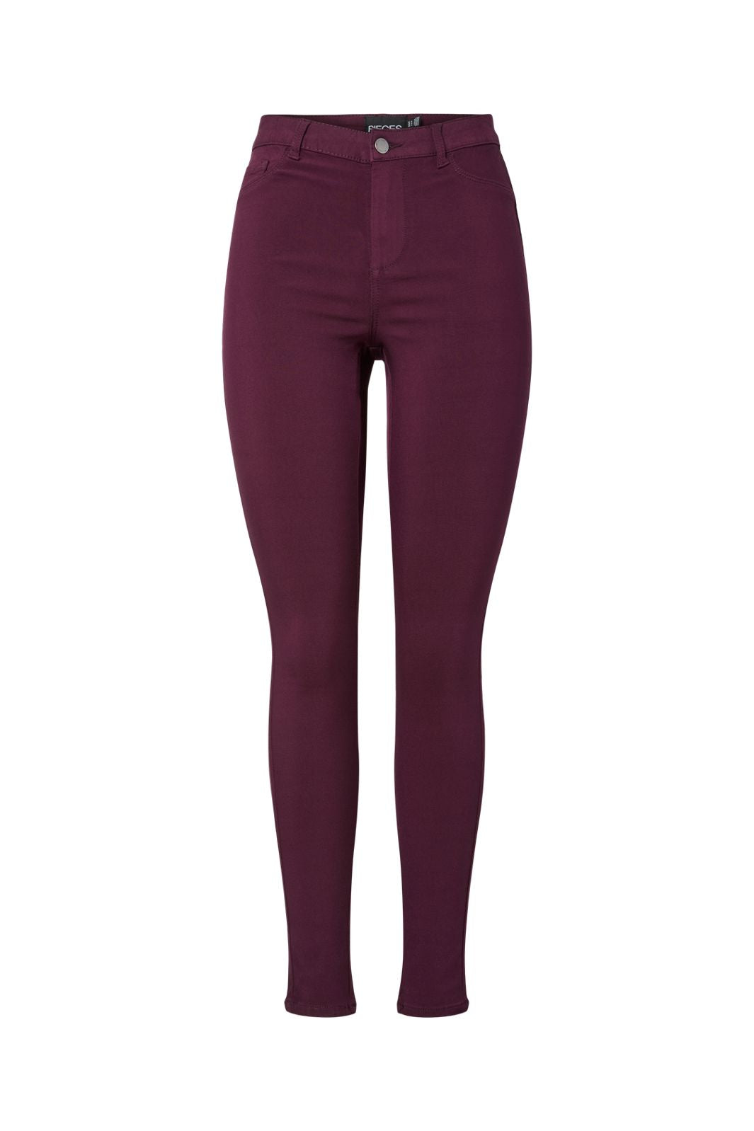 Pieces - Pchighskin Wear Jeggings - 5045711 Winetasting