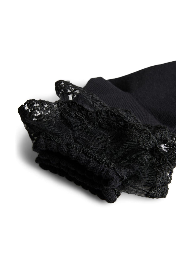 Pieces - Pcjoline Lace Sock - 4984897 Black Lace