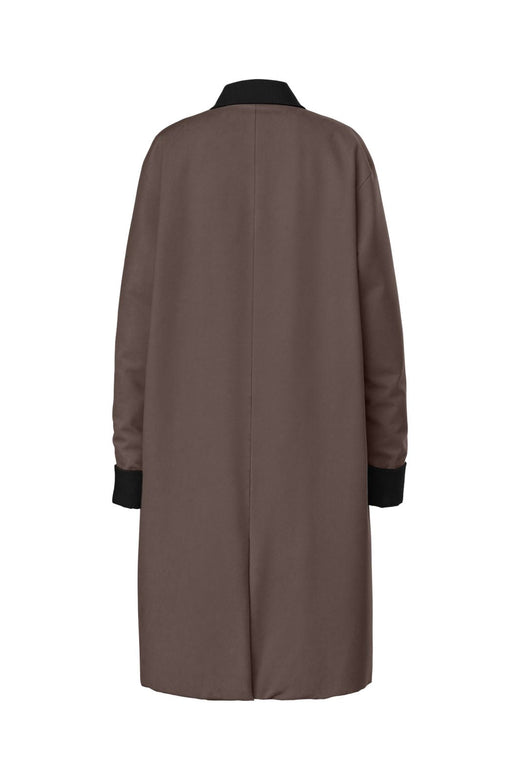Pieces - Pcjorma Long Corduroy Jacket - 5099945 Coffee Quartz Black