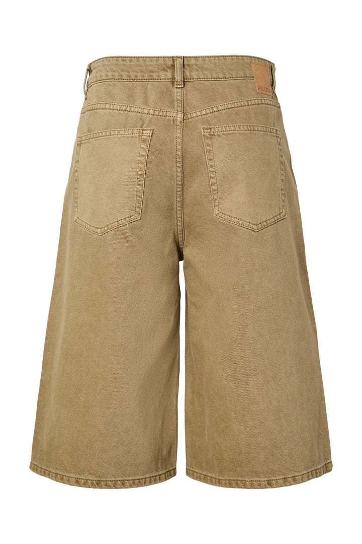 Pieces - Pckate Jorts - 5011165 Cedar Heavy Wash